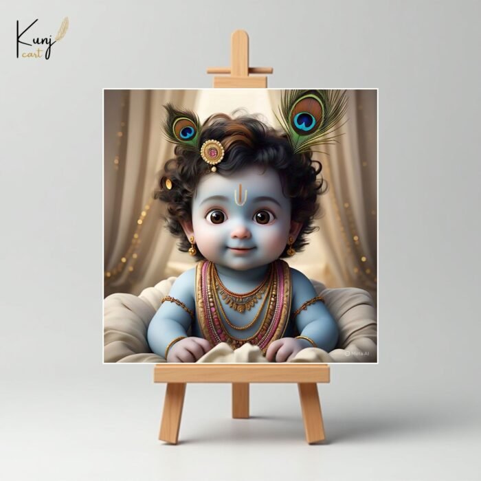 Little Cute Krishna Mini Paintings 4
