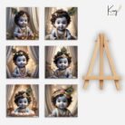 Little Cute Krishna Mini Paintings 7