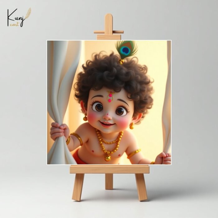 Little Cute Krishna Mini Paintings1