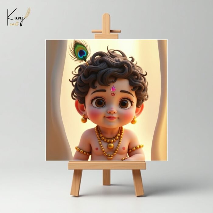 Little Cute Krishna Mini Paintings4
