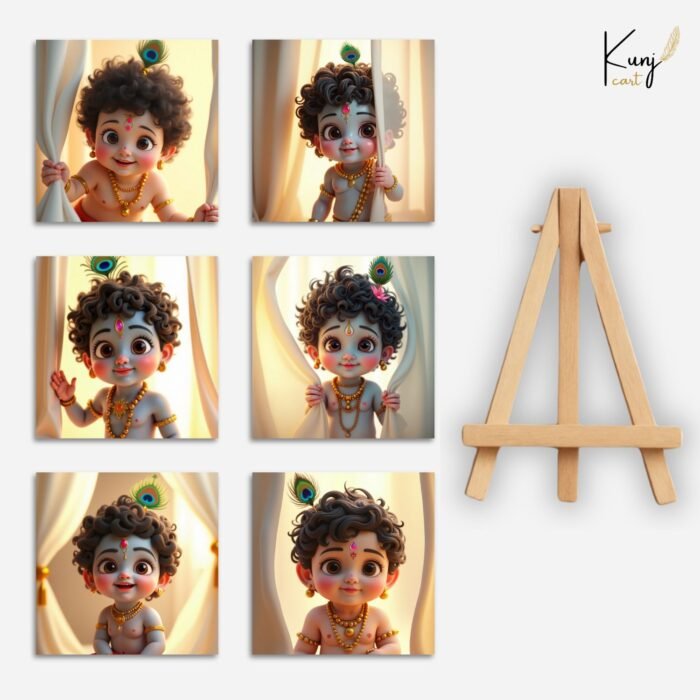 Little Cute Krishna Mini Paintings7