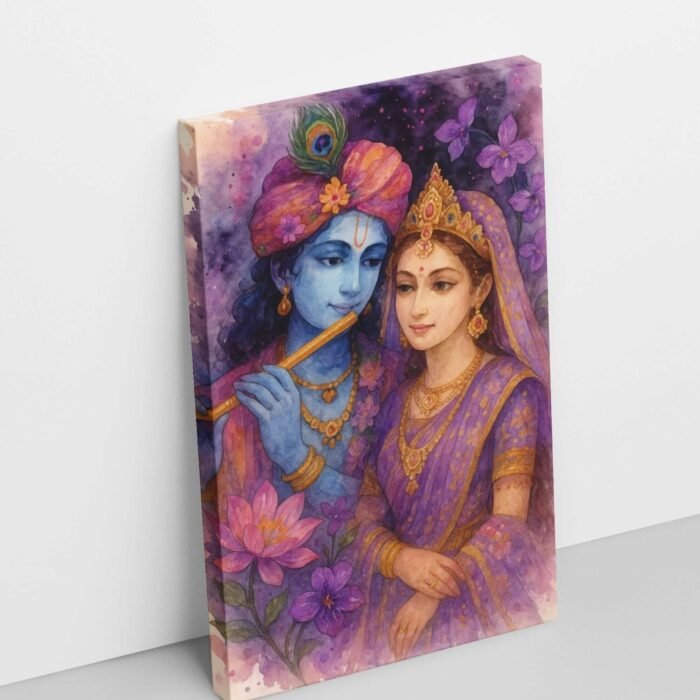 Best Radha Krishna painting for home by Kunjcart1