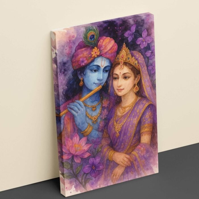 Best Radha Krishna painting for home by Kunjcart2