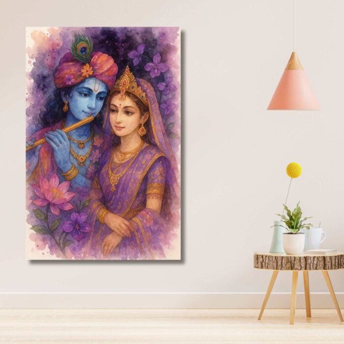 Best Radha Krishna painting for home1