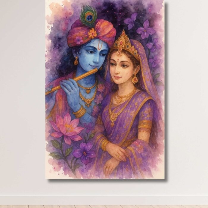 Best Radha Krishna painting for home3