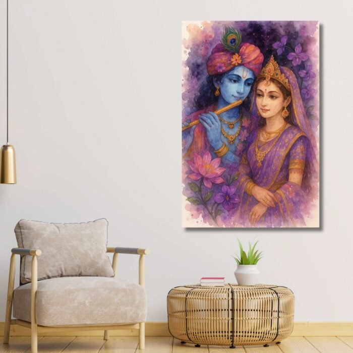 Best Radha Krishna painting for home4