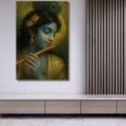 Buy Radha Krishna wall painting By Kunjcart1