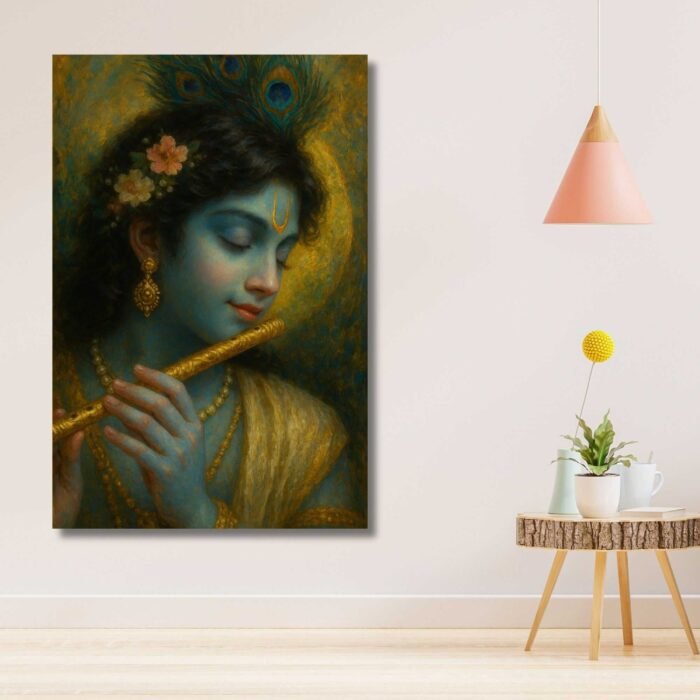 Buy Radha Krishna wall painting4