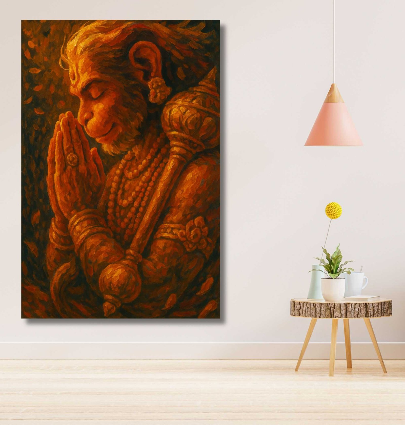 Canvas Hanuman Painting1