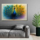 Dancing Peacock Wall Decor1