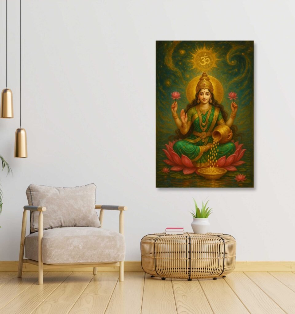 Devi lakshmi painting1