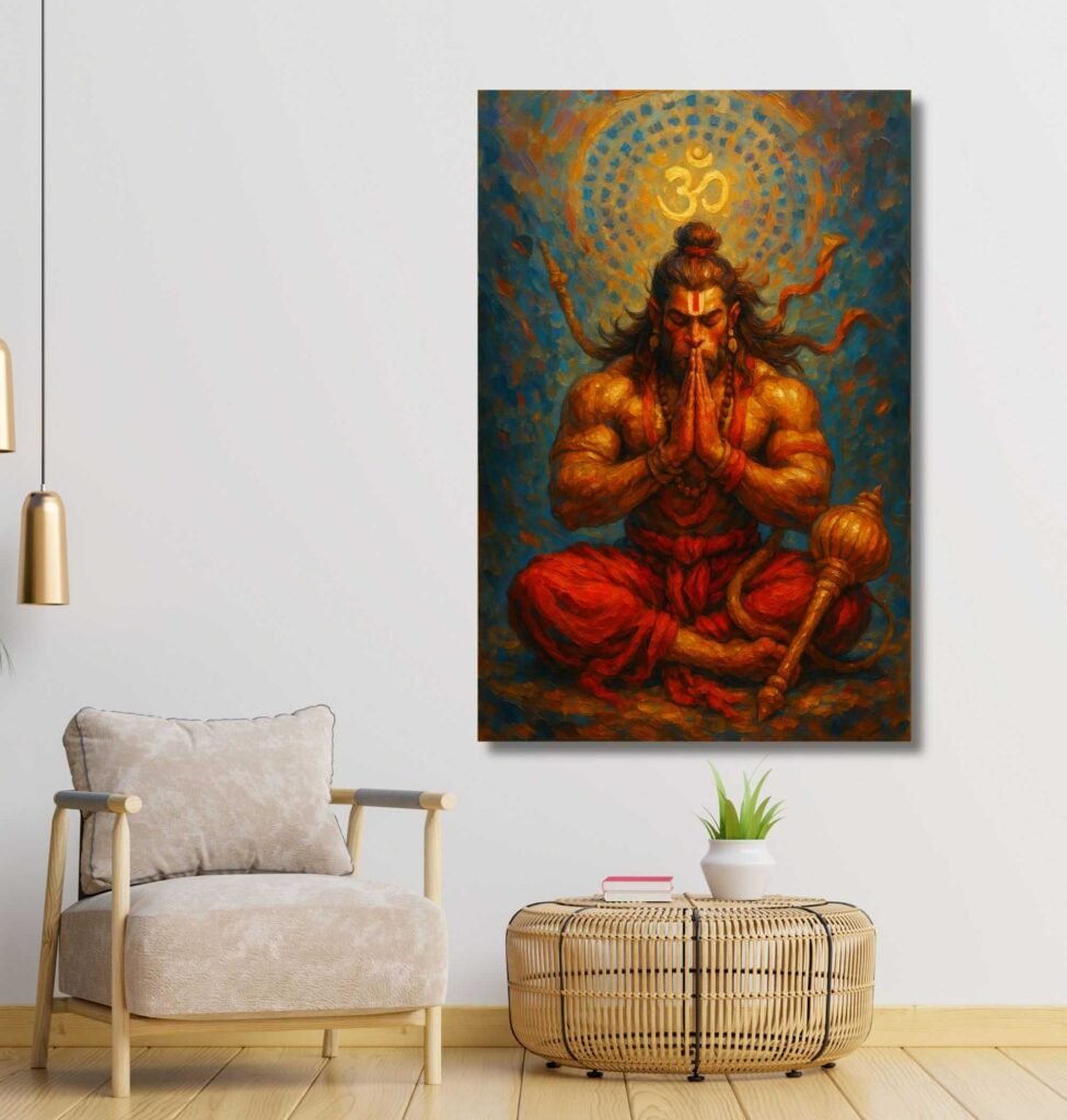 Hanuman Painting By KunjCart1