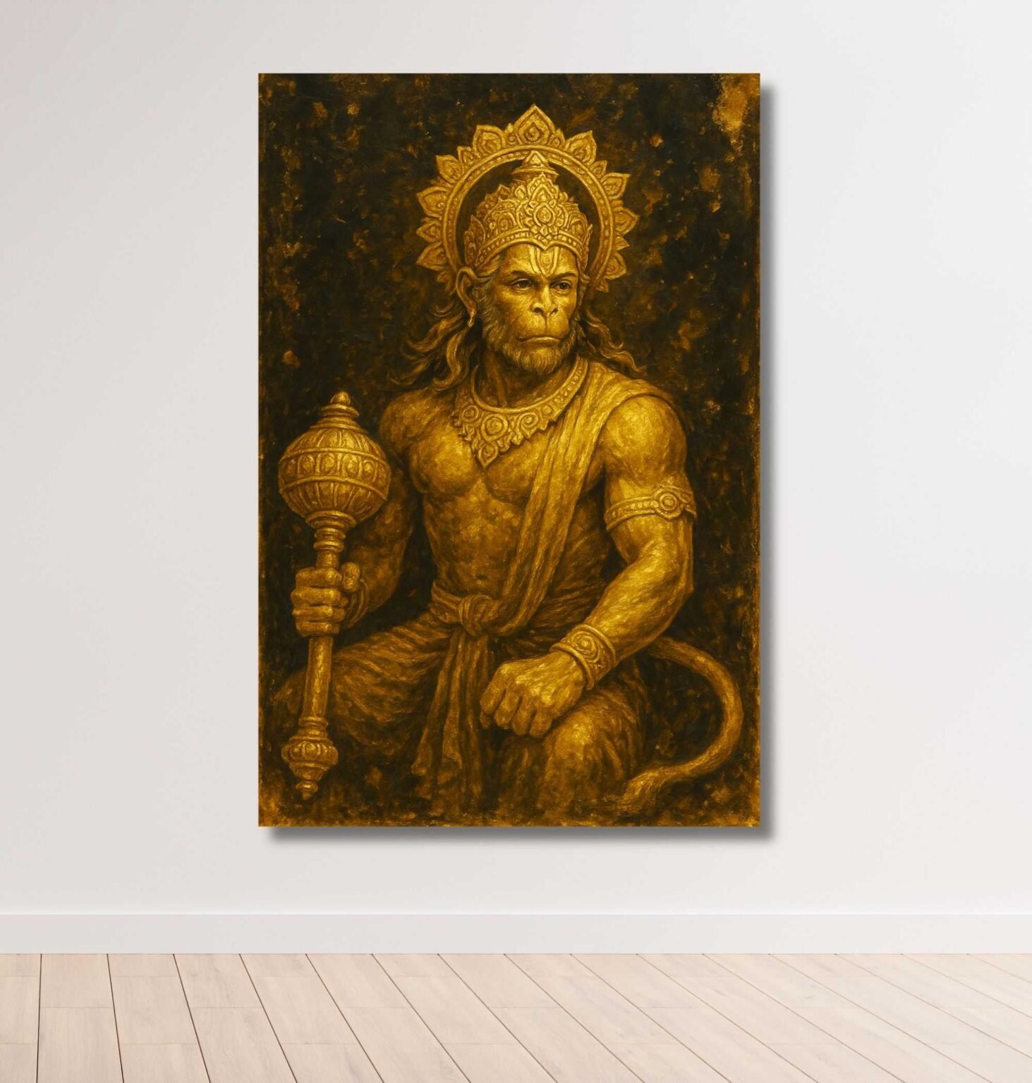 Hanuman Painting for Home Decor By KunjCart6