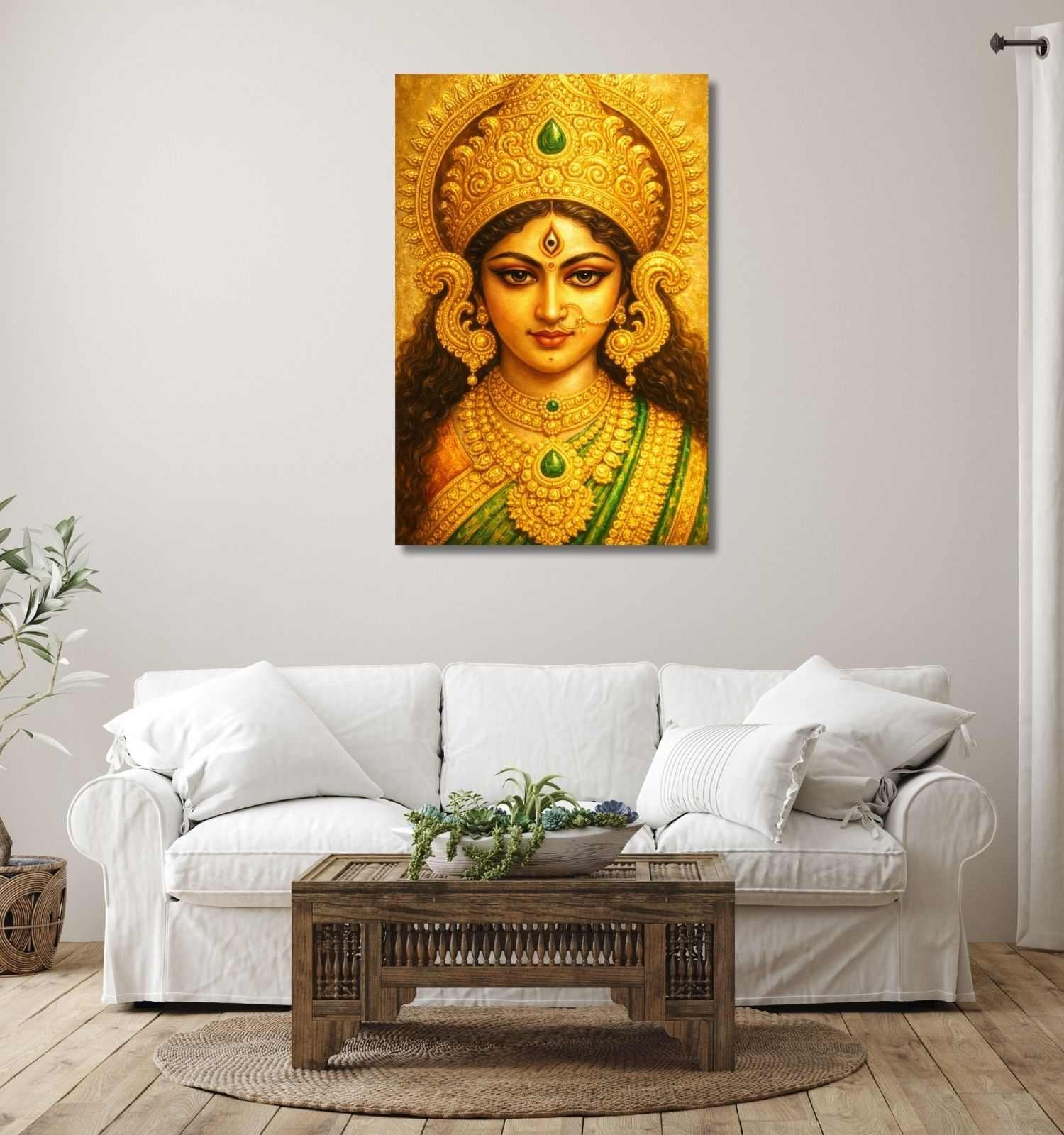 KUNJ CART Maa Durga Wall Painting 2