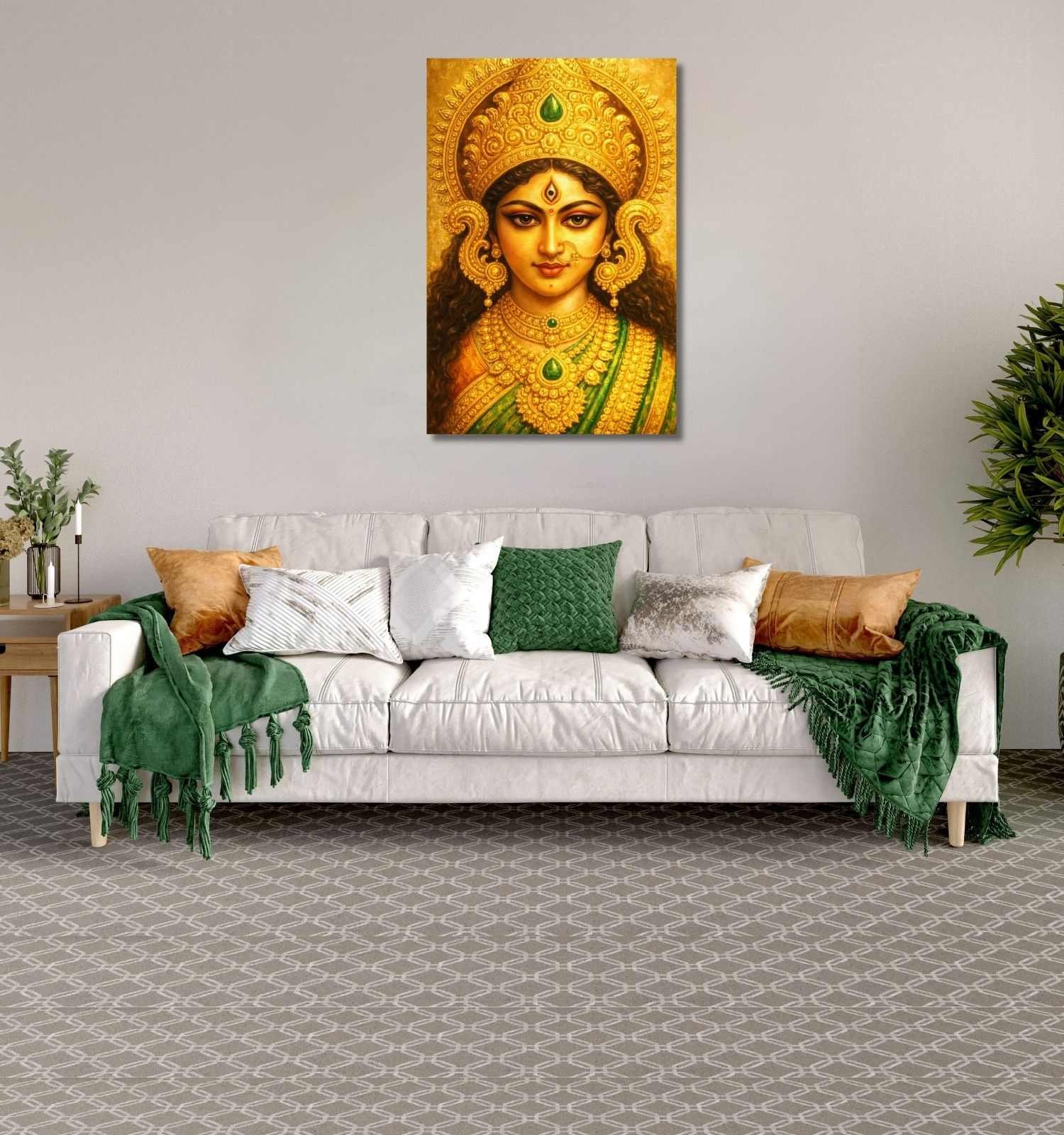 KUNJ CART Maa Durga Wall Painting 2