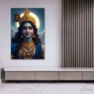 Krishna wall decor painting1