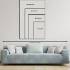 KunjCart Canvas Painting Size Guide