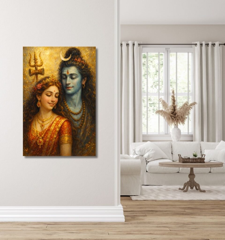 LORD SHIV CANVAS PAINTING4