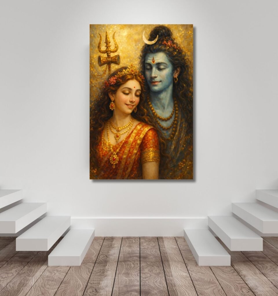 LORD SHIV CANVAS PAINTING4