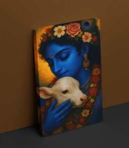 Latest Radha Krishna canvas designs1