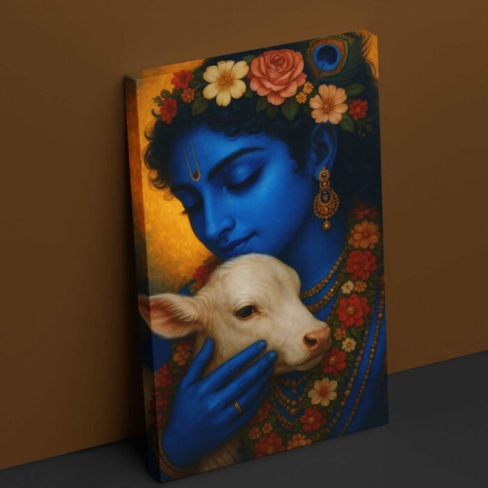 Latest Radha Krishna canvas designs1