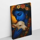 Latest Radha Krishna canvas designs2