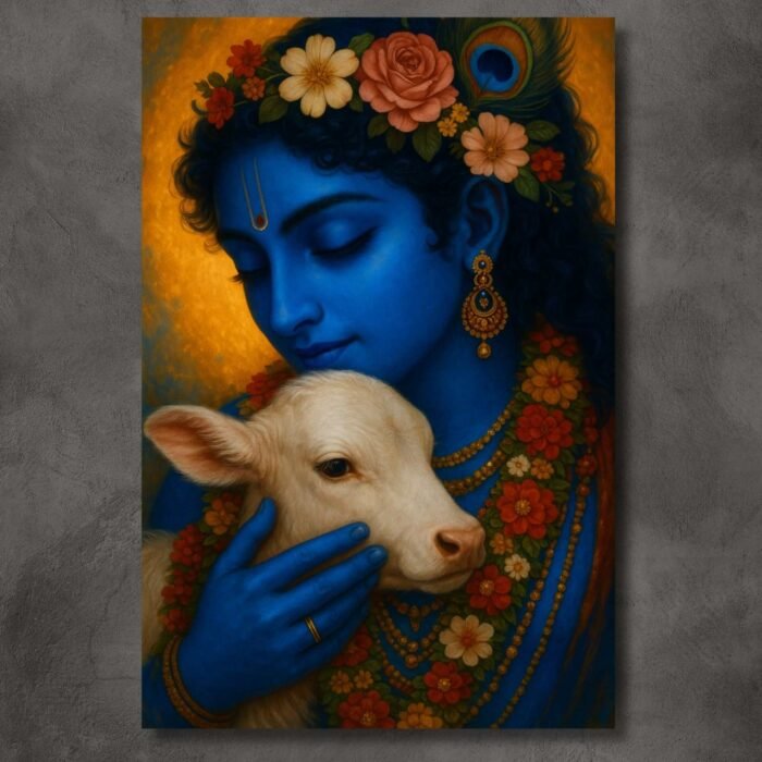 Latest Radha Krishna canvas designs3