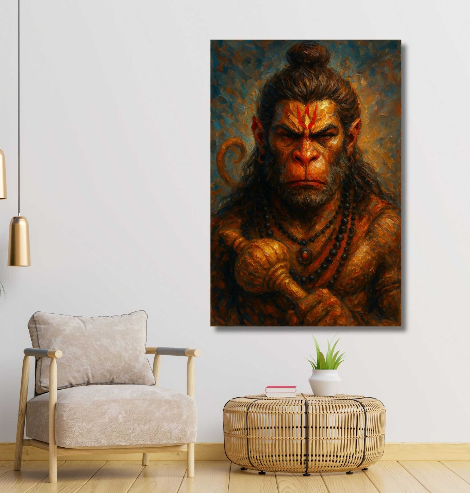 Lord Hanuman Painting1