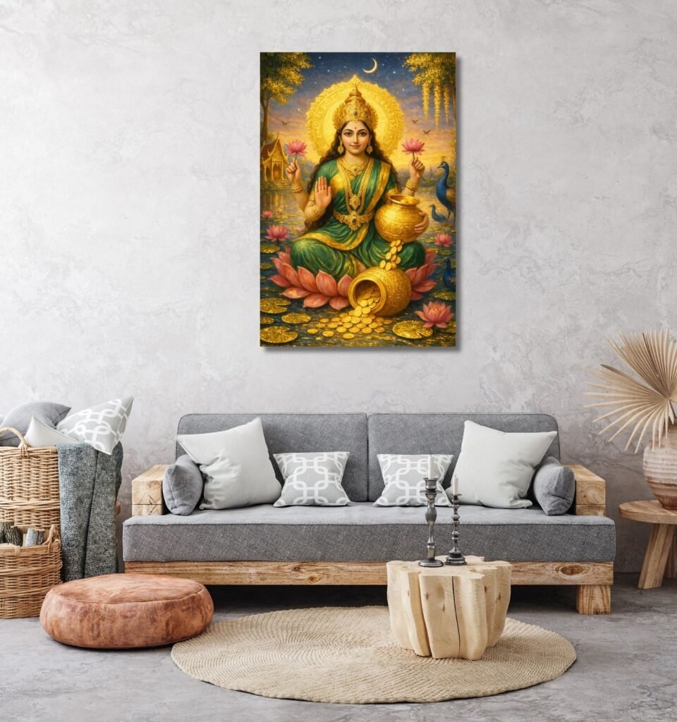 MAA LAKSHMI PAINTING 6