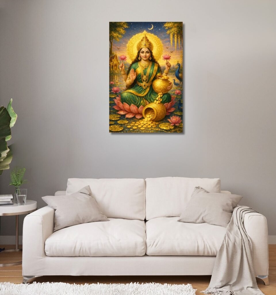 MAA LAKSHMI PAINTING 6