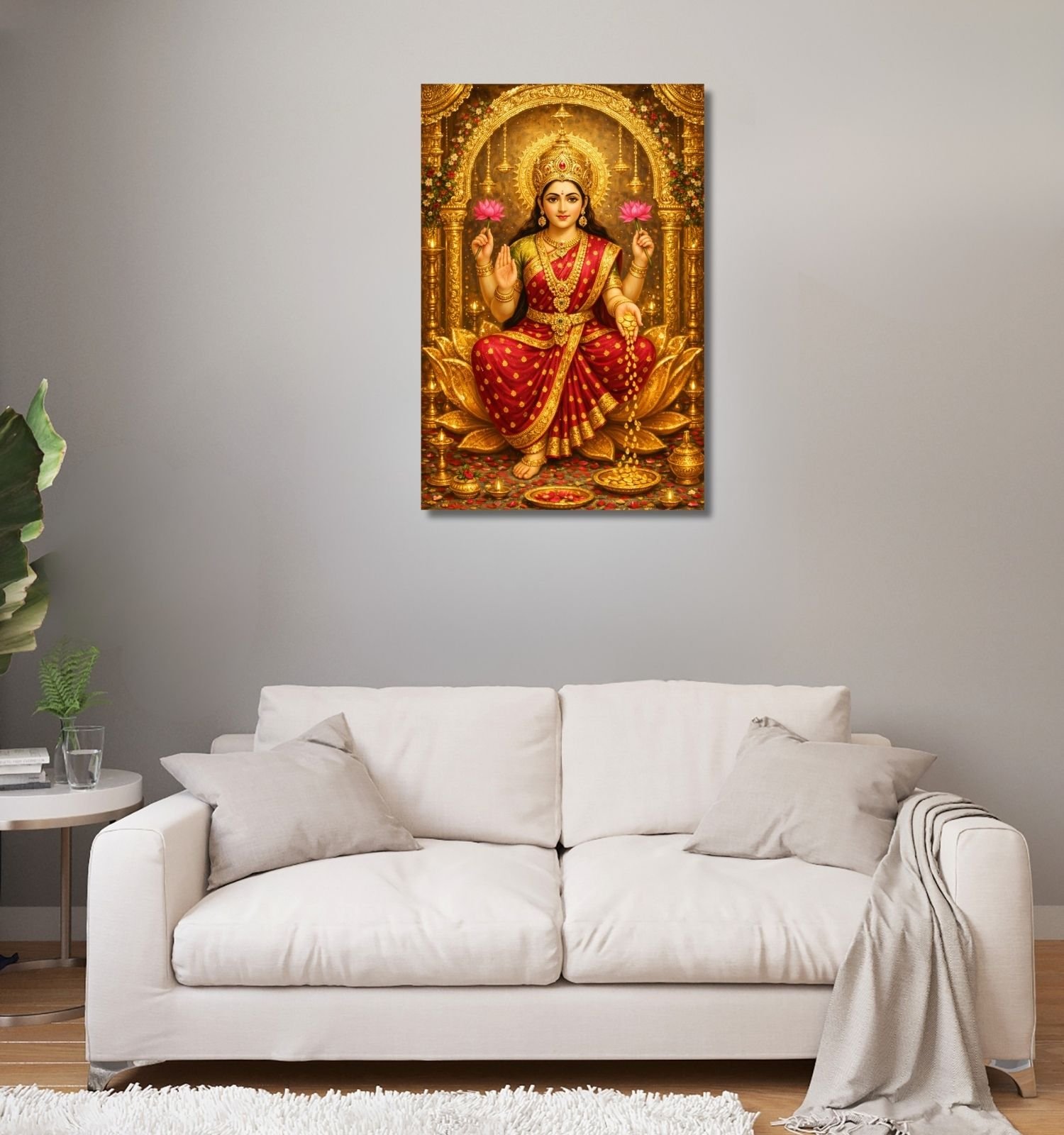 MAA LAKSHMI PAINTING 1