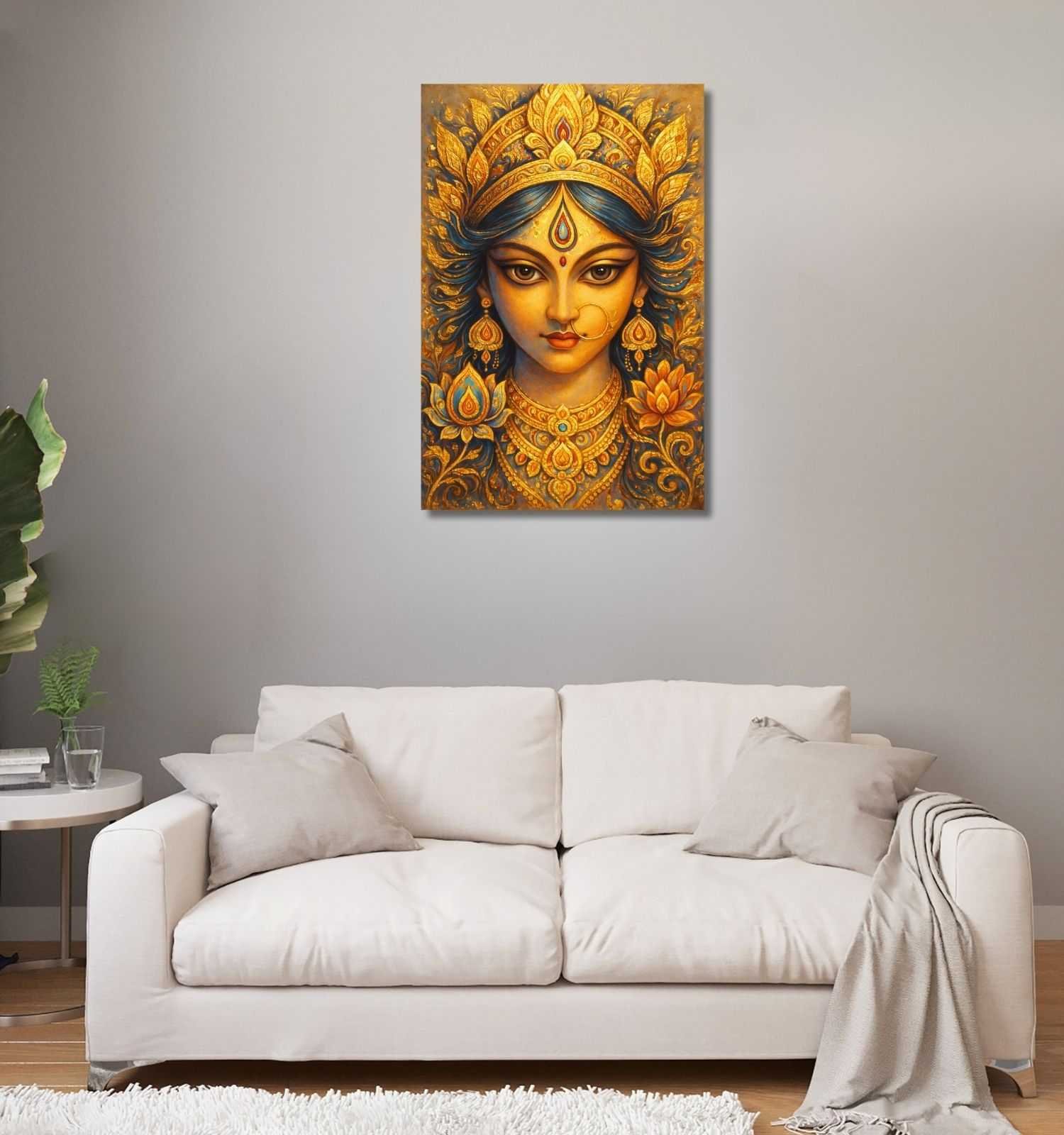 Maa Durga FACE Painting 2