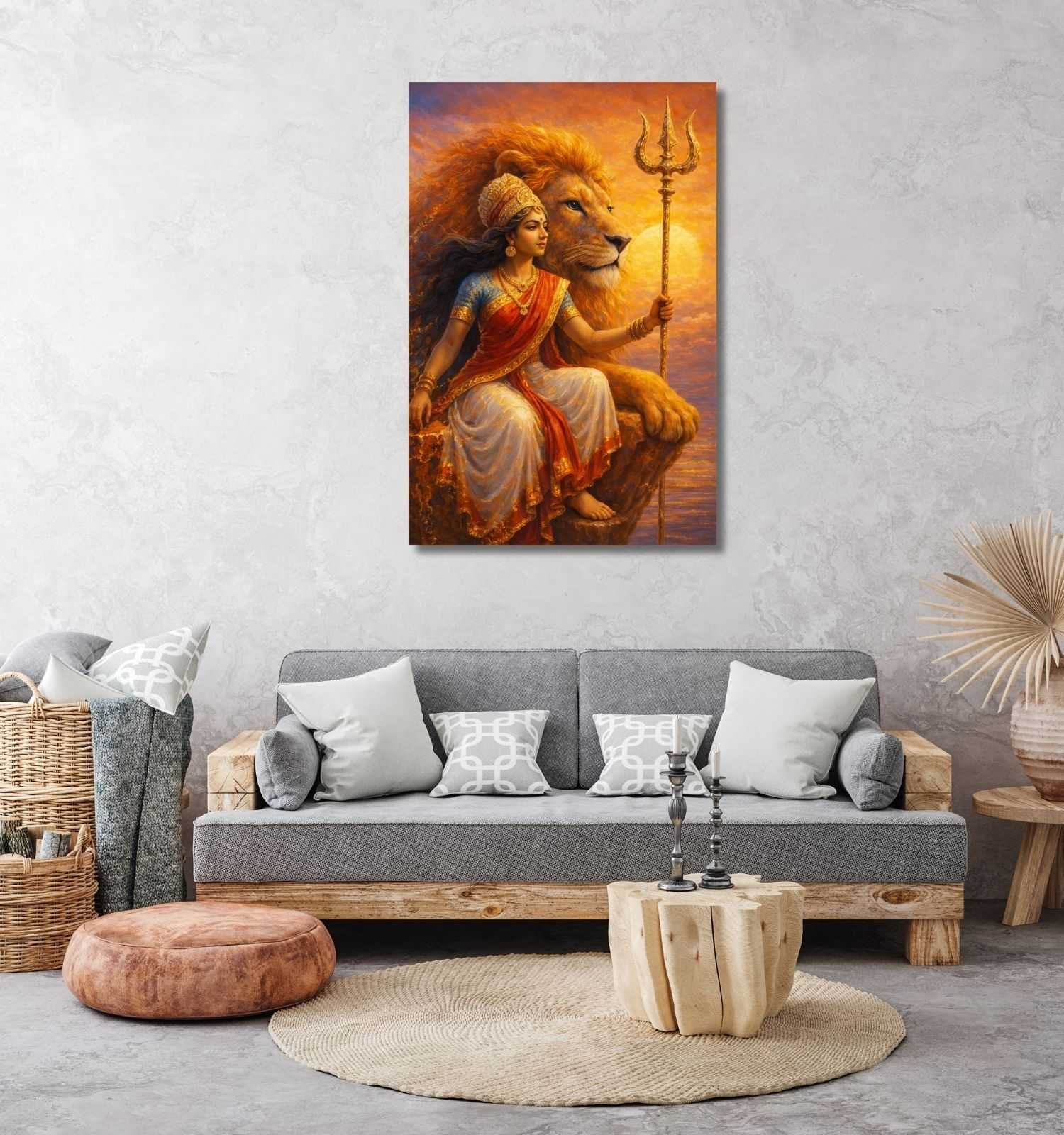 Maa Durga Painting 2