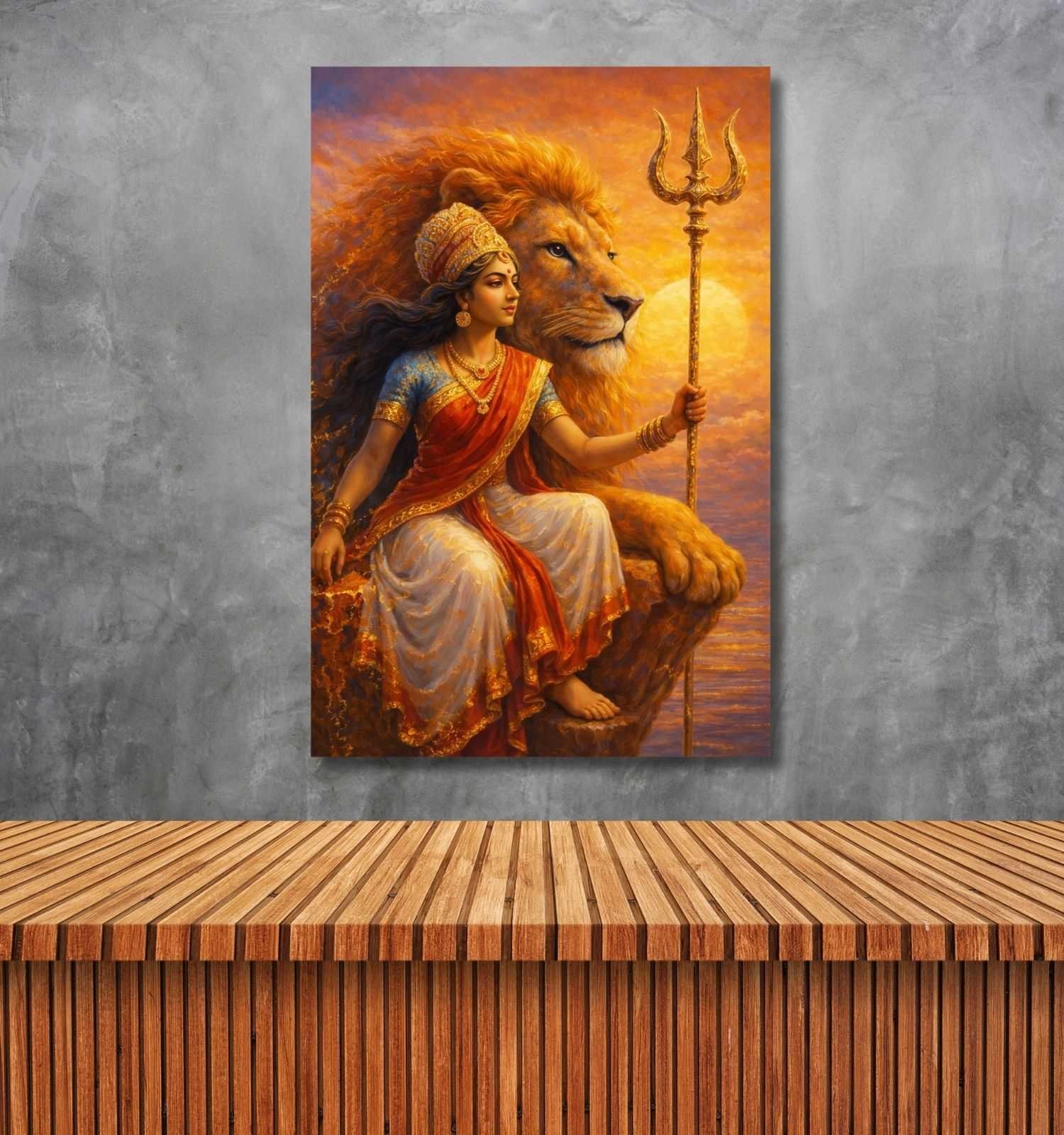 Maa Durga Painting 2