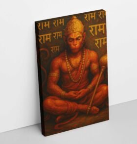 Meditation Hanuman Painting2