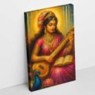 Modern Saraswati Painting BY KUNJCART2
