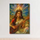 Modern Saraswati Painting BY KUNJCART2