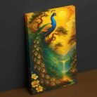 Peacock Painting For Wall Vastu BY KUNJCART1