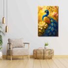 Peacock Painting For Wall Vastu For Home Decor7