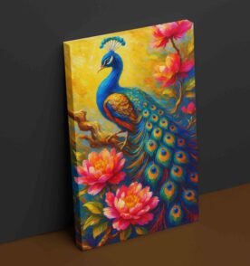 Peacock Painting For Wall Vastu for home decor1