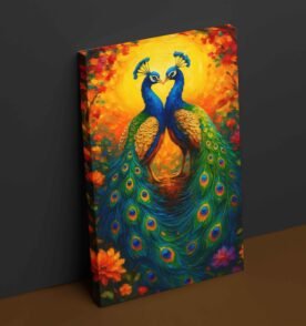 Peacock Painting For Wall Vastu1