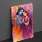 Radha Krishna Canvas Painting By KunjCart1