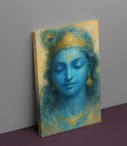 Radha Krishna canvas art for sale by Kunjcart1