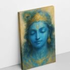 Radha Krishna canvas art for sale by Kunjcart2