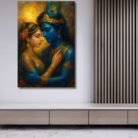 Radha Krishna couple painting2