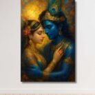 Radha Krishna couple painting3
