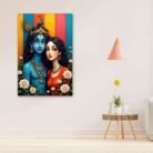 Radha Krishna love painting3
