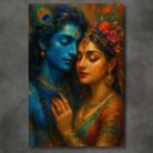 Radha Krishna painting for home3