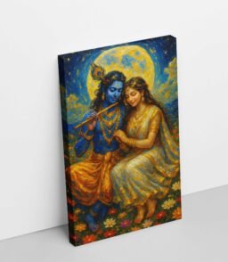 Radha Krishna painting for living room By Kunjcart1