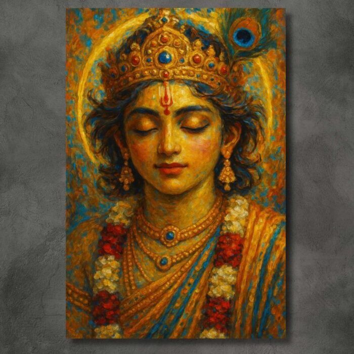 Radha Krishna painting online India3